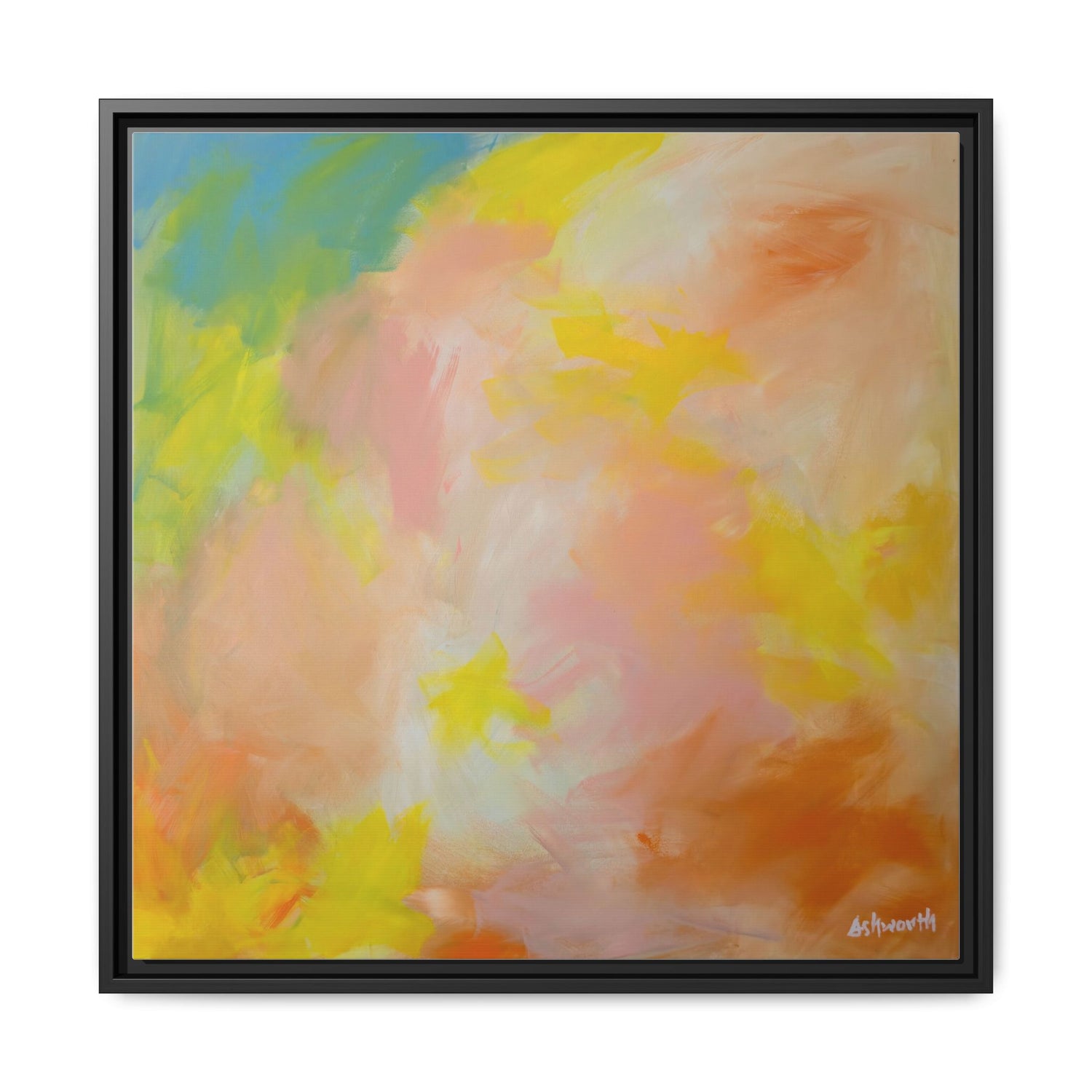 Where The Light Lingers Framed Canvas Art