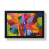Eclipse of Gray (Gray Wolf Magnificence) — Framed Art Print