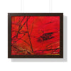 I WAS HERE — Framed Art Print