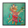 Shaman Spiritwalker Framed Canvas Art