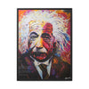 Quantum Genius Albert EInstein Framed  Canvas Art