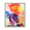 The garden framed canvas art