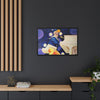 Rocket Quack. A Feathered Tribute to the King of Keys Framed Canvas