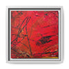 I WAS HERE - Framed Canvas Art