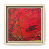 I WAS HERE - Framed Canvas Art