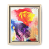 The garden framed canvas art