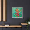 Shaman Spiritwalker Framed Canvas Art