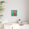 Shaman Spiritwalker Framed Canvas Art