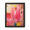 Love + Wonder #5 Framed Canvas Art