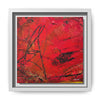 I WAS HERE - Framed Canvas Art