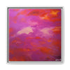 Crimson And Rose — Canvas Art Print