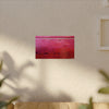 Ruby Red (Abstract) - Premium Matte Posters