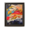 Saffron Rouge Framed Canvas Frame
