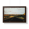 The Road to Taos — Framed Art Print
