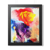 The garden framed art print