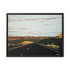 The Road to Taos Framed Canvas Art