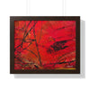 I WAS HERE — Framed Art Print