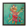 Shaman Spiritwalker Framed Canvas Art