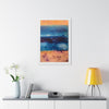 Seafoam And Sand Framed  Poster