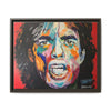 SIr Mick Straordinary Framed Canvas Art