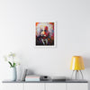 Quantum Genius Albert EInstein — Framed Art Print