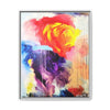 The garden framed canvas art