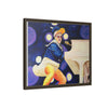 Rocket Quack. A Feathered Tribute to the King of Keys Framed Canvas