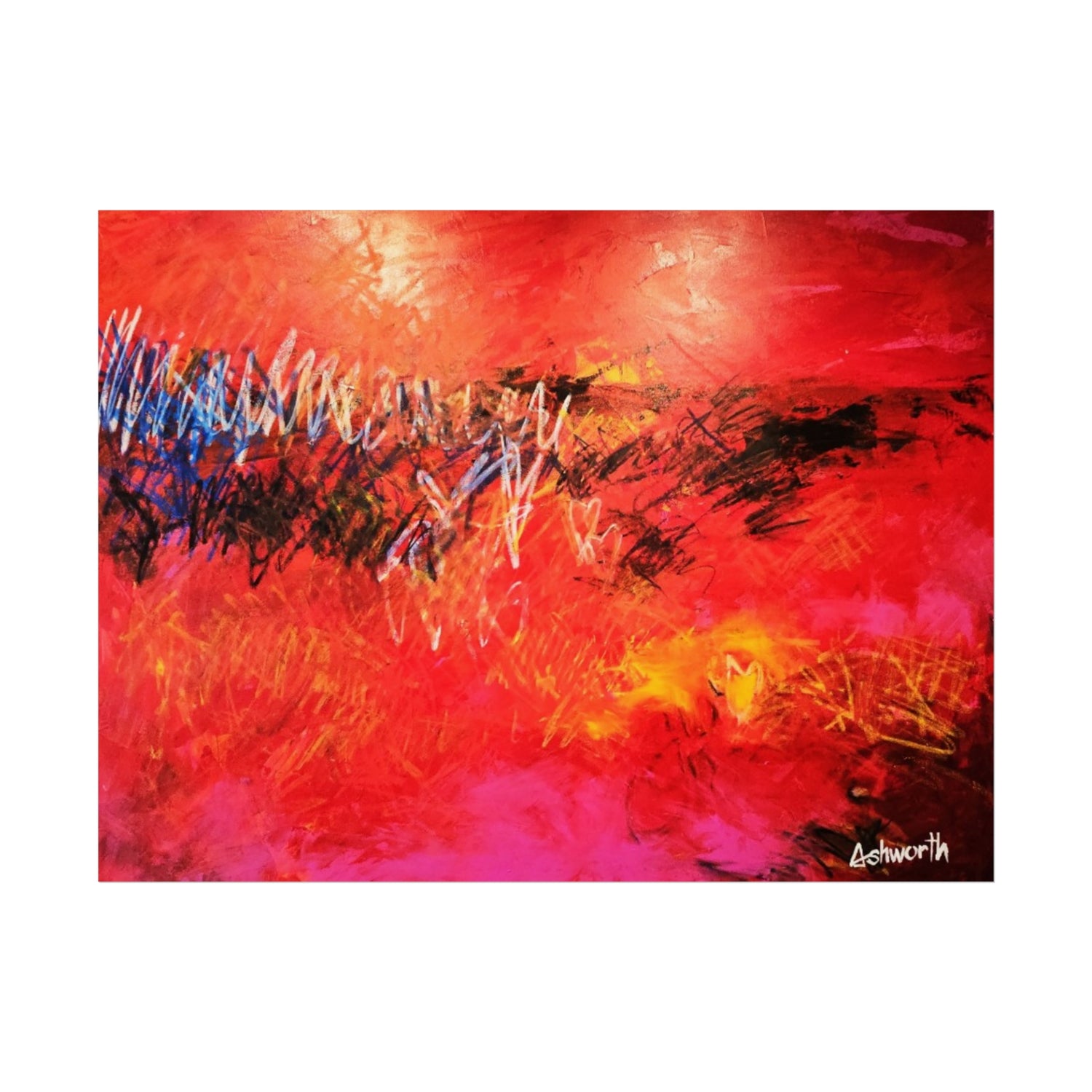 Where Fire Learned to Speak - Premium Matte Print