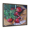The Best People (Radishes) Framed Canvas Art