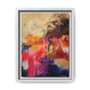Ancient Marks (Abstract) Framed Canvas Art