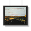 The Road to Taos — Framed Art Print