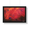 Red Hot Heart — Framed Art Print