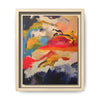Saffron Rouge Framed Canvas Frame