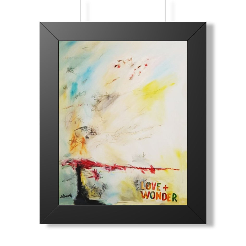 Love + Wonder #2 — Framed Art Print