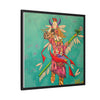 Shaman Spiritwalker Framed Canvas Art