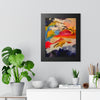Saffron Rouge — Framed Art Print