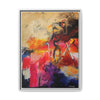 Ancient Marks (Abstract) Framed Canvas Art