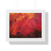 Red Hot Heart — Framed Art Print