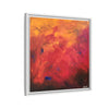 Red Hot Heart Framed Canvas Art