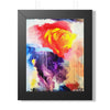 The garden framed art print