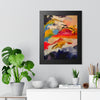 Saffron Rouge — Framed Art Print