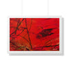 I WAS HERE — Framed Art Print