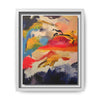 Saffron Rouge Framed Canvas Frame