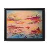 Joy in the Jumbles (Abstract) Framed  Canvas Art