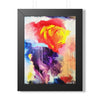 The garden framed art print