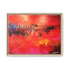 Where Fire Learned to Speak Framed Canvas Art