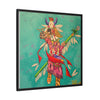 Shaman Spiritwalker Framed Canvas Art
