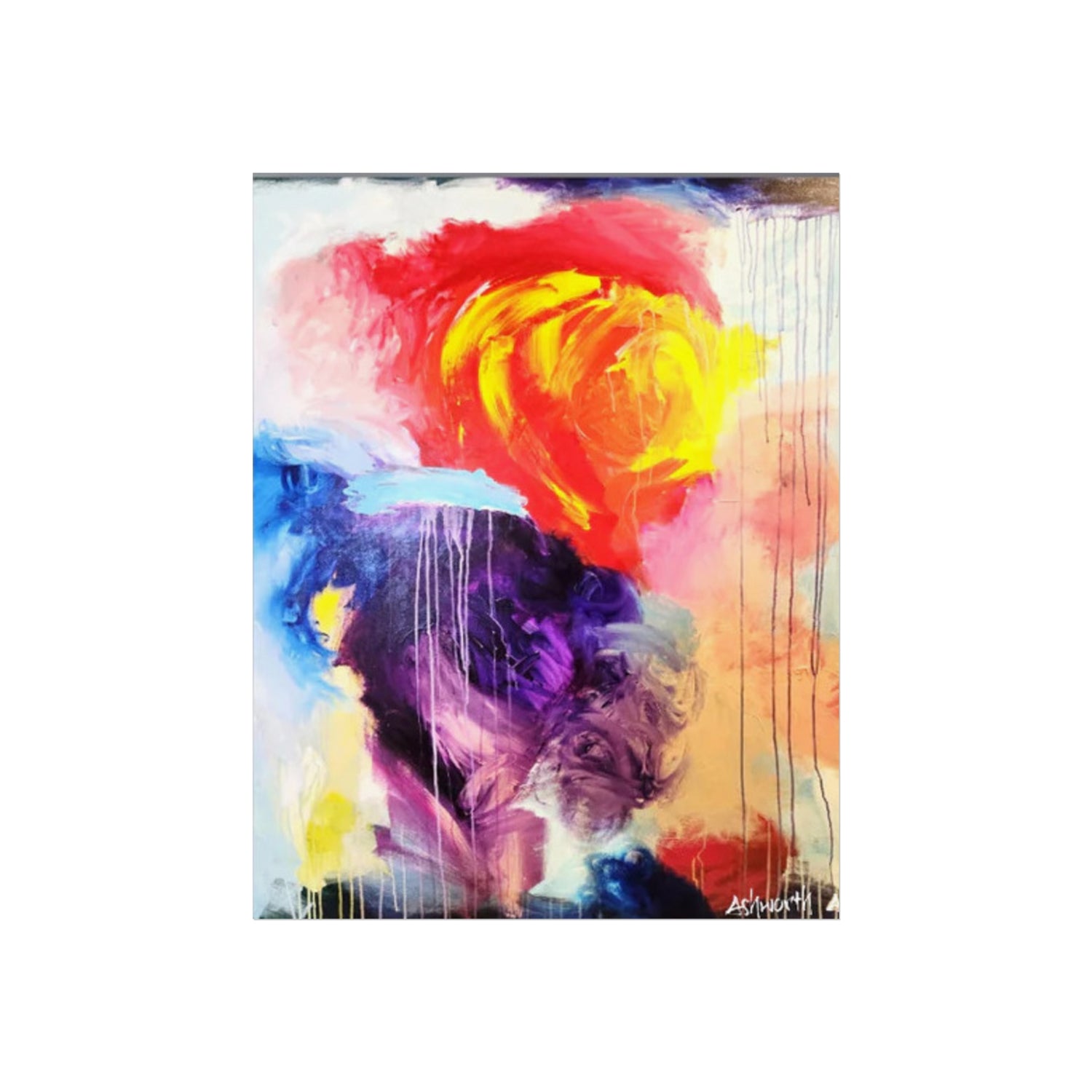 The garden premium matte Print