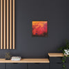 Red Hot Heart Framed Canvas Art