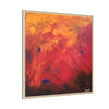 Red Hot Heart Framed Canvas Art